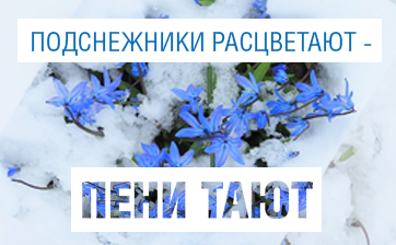 Для потребителей газа в Самарской области в первый весенний месяц действует акция «Подснежники расцветают- пени тают»