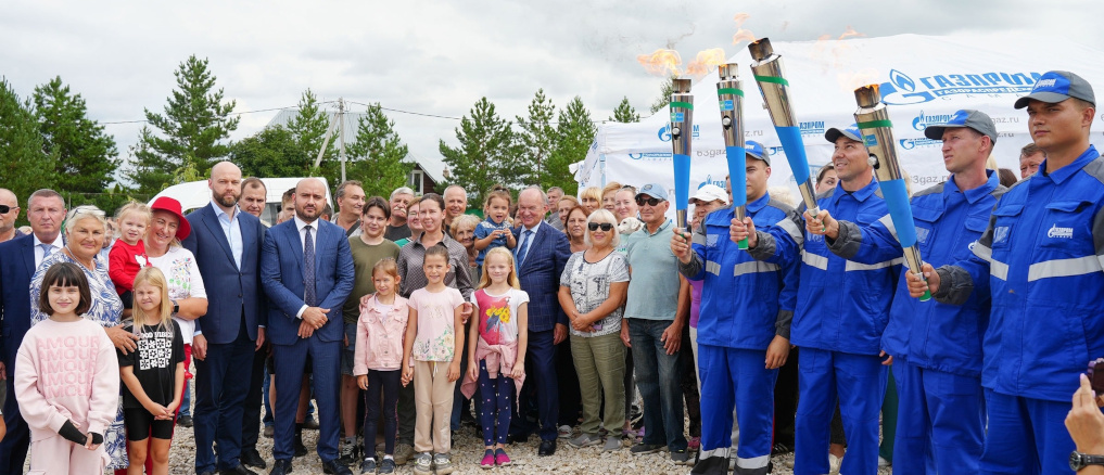 В Самарской области введены в эксплуатацию газопроводы для газификации деревни Висловка